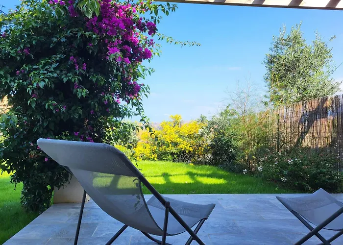 Giardinu Di Luce - Appt Pour 4 Vue Lumio (Corsica)